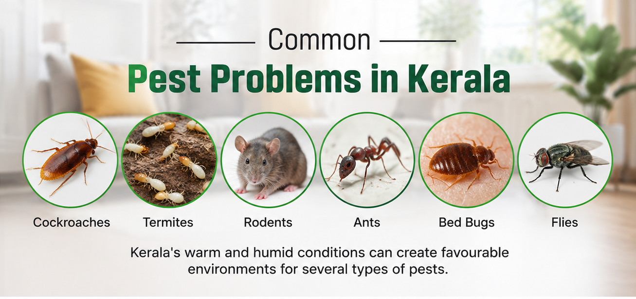 Professional pest control service in Kerala